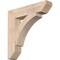 Ekena Millwork Thorton Slat Smooth Bracket, Douglas Fir, 3 1/2"W x 18"D x 18"H BKT04X18X18THR06SDF - alternate 1